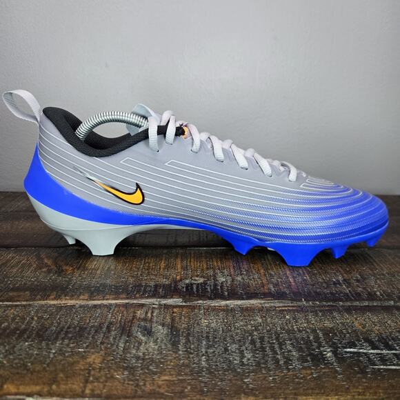 NEW Nike Vapor Edge Speed 3 Mens Size 11 Football Cleats Grey Blue FB3303-001